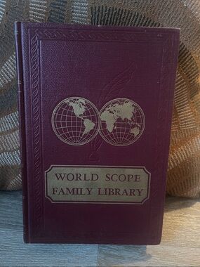 World Scope Family Library Hardcover Book 1960